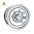 Chrome Offroad Wheels 15 Inch Triangle Steel Rims